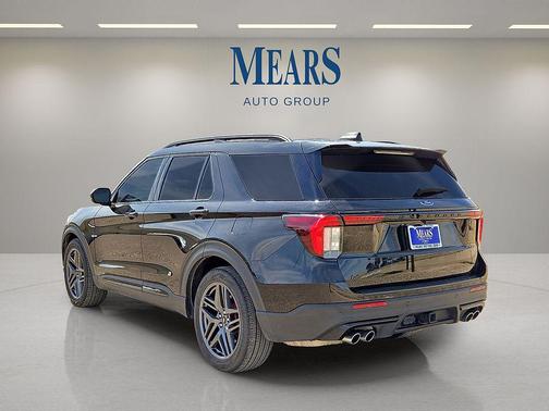 AGATE BLACK METALLIC 2025 Ford Explorer ST