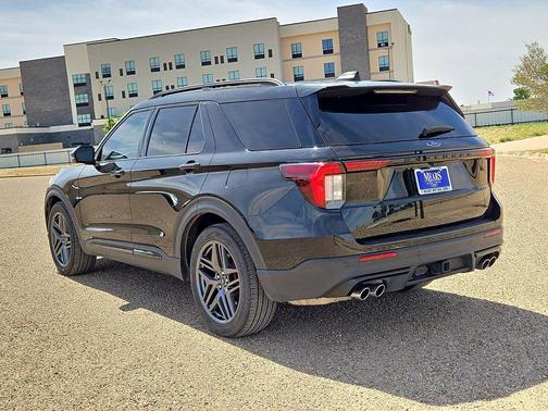 AGATE BLACK METALLIC 2025 Ford Explorer ST