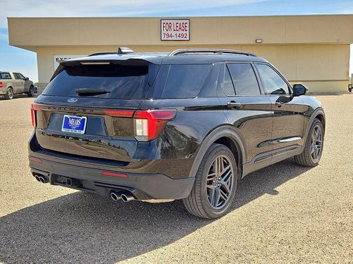 AGATE BLACK METALLIC 2025 Ford Explorer ST