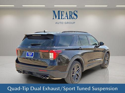 AGATE BLACK METALLIC 2025 Ford Explorer ST