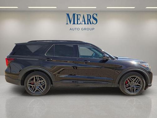 AGATE BLACK METALLIC 2025 Ford Explorer ST