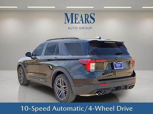 AGATE BLACK METALLIC 2025 Ford Explorer ST