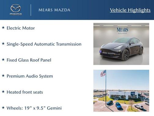 2021 Tesla Model Y Standard Range Rear-Wheel Drive