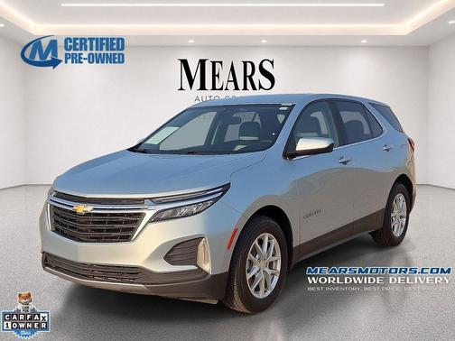 Seaglass Blue Metallic 2022 Chevrolet Equinox 1LT