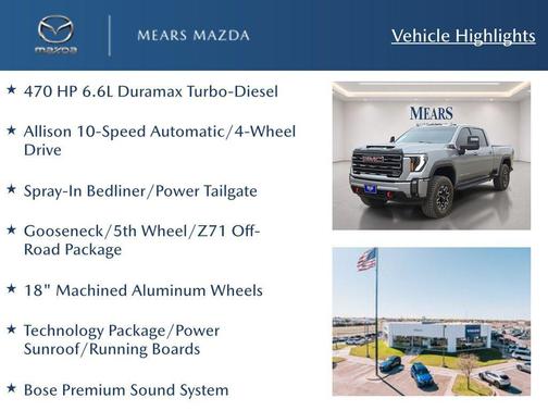 Sterling Metallic 2024 GMC Sierra 2500 AT4