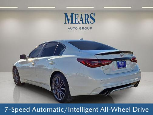 Majestic White 2023 INFINITI Q50 3.0t RED SPORT 400