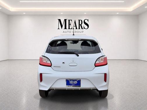 White Diamond 2024 Mitsubishi Mirage ES