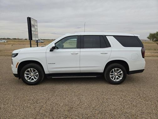 Summit White 2025 Chevrolet Tahoe LT