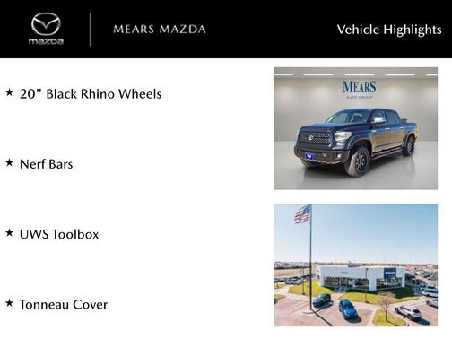 2019 Toyota Tundra Platinum