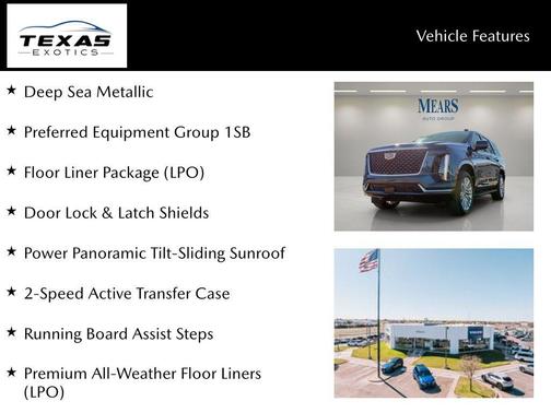 2025 Cadillac Escalade Premium Luxury