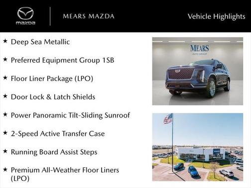 2025 Cadillac Escalade Premium Luxury