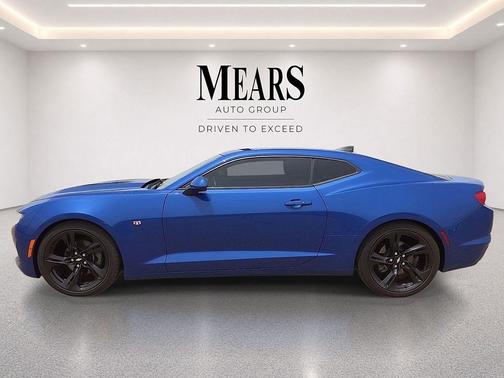 Riverside Blue Metallic 2019 Chevrolet Camaro 1LT