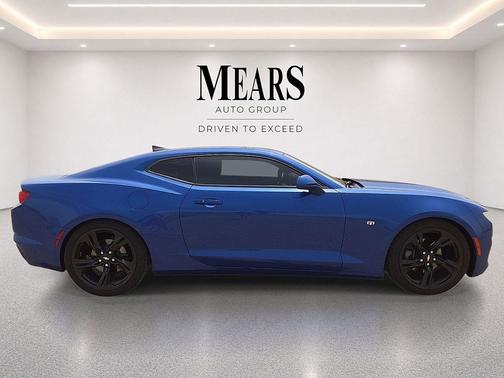 Riverside Blue Metallic 2019 Chevrolet Camaro 1LT