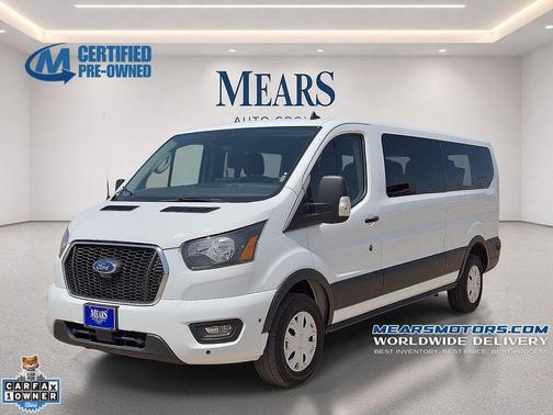 OXFORD WHITE 2024 Ford Transit-350 XLT