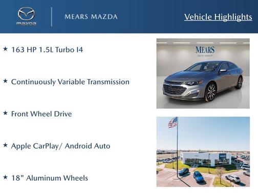 2024 Chevrolet Malibu FWD RS