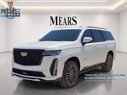 Crystal White Tricoat 2024 Cadillac Escalade V-Series