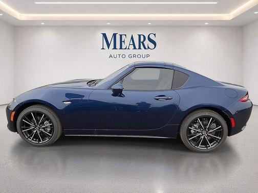 Deep Crystal Blue Mica 2026 Mazda MX-5 Miata RF Grand Touring