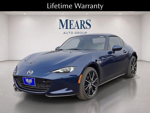 Deep Crystal Blue Mica 2026 Mazda MX-5 Miata RF Grand Touring