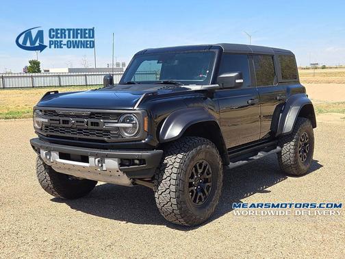 SHADOW BLACK 2023 Ford Bronco Raptor