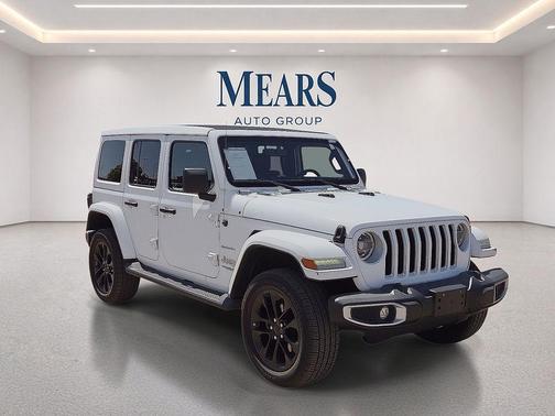 Bright White Clearcoat 2021 Jeep Wrangler Unlimited 4xe Sahara