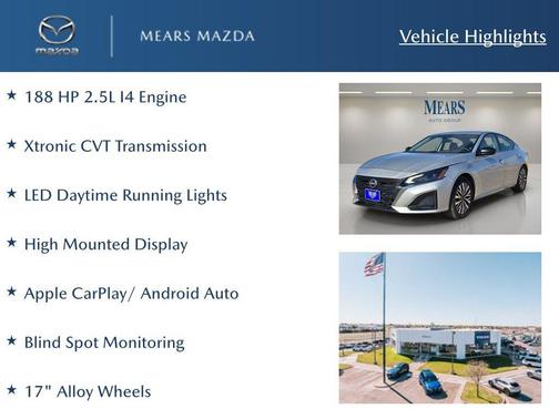 2024 Nissan Altima 2.5 SV