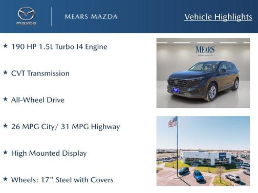 2025 Honda CR-V LX AWD