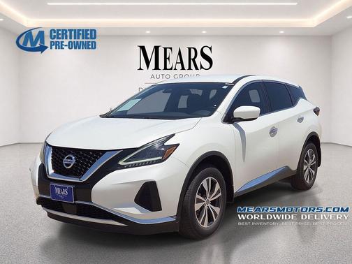 Pearl White Tricoat 2022 Nissan Murano S Intelligent AWD