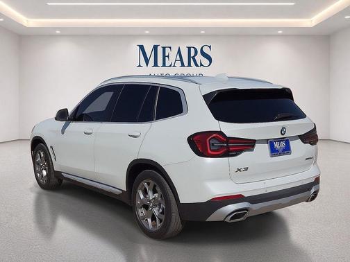 White Metallic 2023 BMW X3 sDrive30i