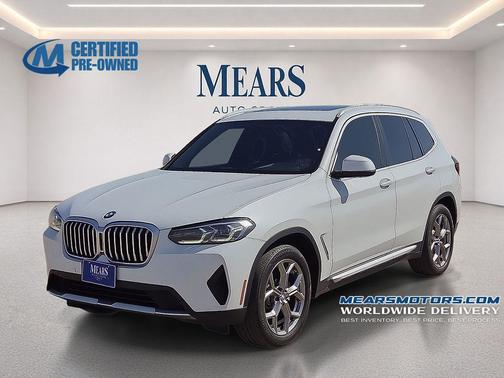 White Metallic 2023 BMW X3 sDrive30i