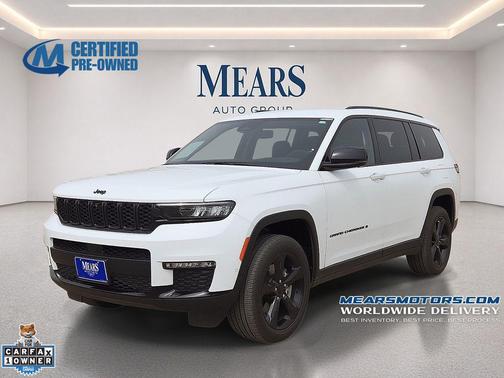 Bright White Clearcoat 2023 Jeep Grand Cherokee L Limited