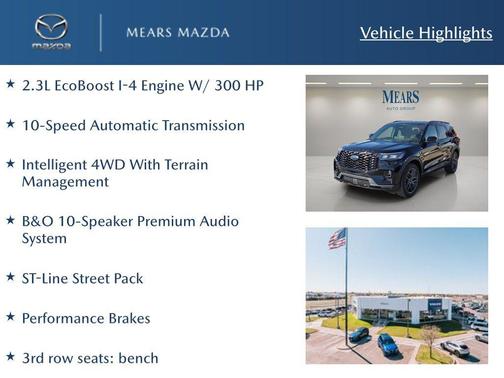 2025 Ford Explorer ST-Line