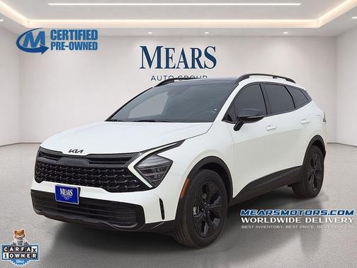 Snow White Pearl 2025 Kia Sportage Plug-In Hybrid X-Line