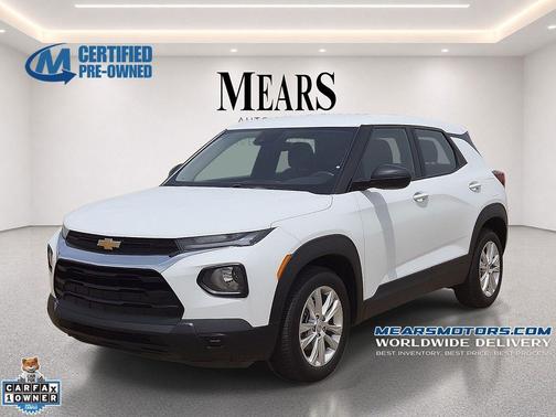 Summit White 2023 Chevrolet Trailblazer LS