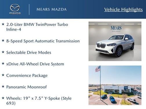 2023 BMW X3 xDrive30i
