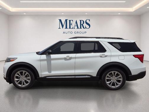 STAR WHITE MET TRI-COAT 2020 Ford Explorer XLT