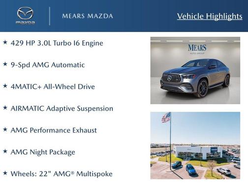 2024 Mercedes-Benz AMG GLE 53 4MATIC+ Coupe