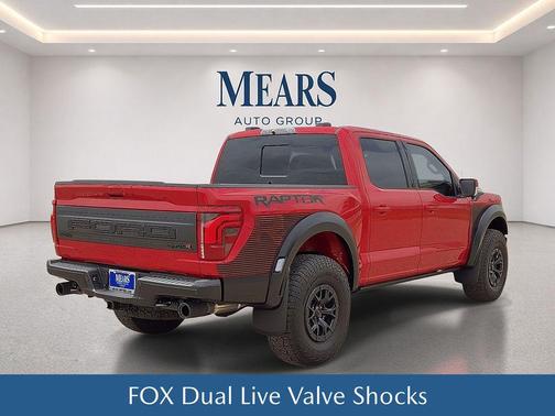 Rapid Red Metallic Tinted Clearcoat 2025 Ford F-150 Raptor