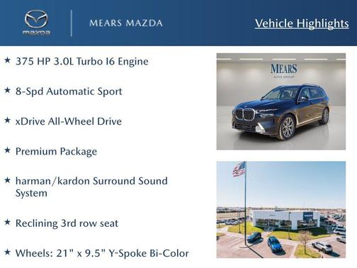 2023 BMW X7 xDrive40i