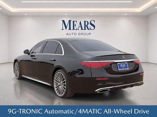 Black 2022 Mercedes-Benz S-Class 4MATIC
