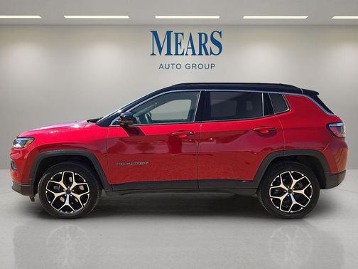 Red Hot Pearlcoat 2025 Jeep Compass Limited