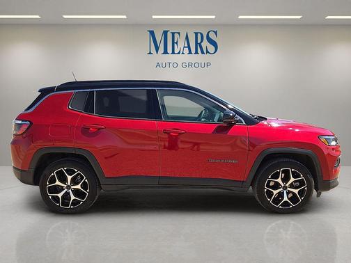 Red Hot Pearlcoat 2025 Jeep Compass Limited