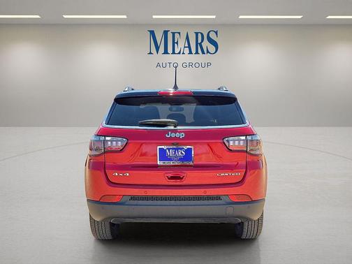 Red Hot Pearlcoat 2025 Jeep Compass Limited