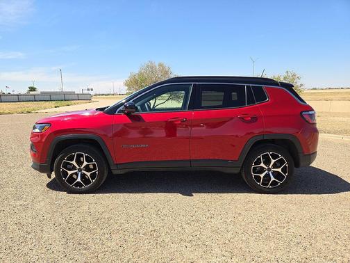 Red Hot Pearlcoat 2025 Jeep Compass Limited