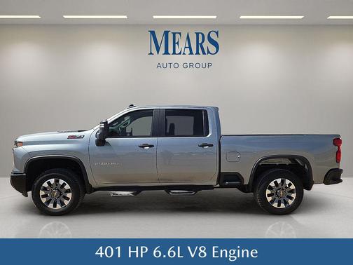 Sterling Gray Metallic 2025 Chevrolet Silverado 2500 Custom