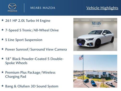 2024 Audi A4 45 S line Premium Plus