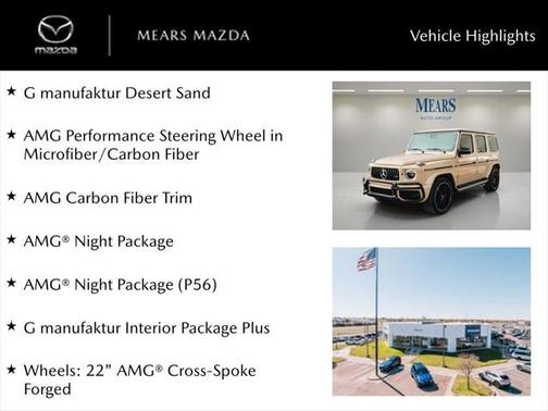 2022 Mercedes-Benz AMG G 63 4MATIC