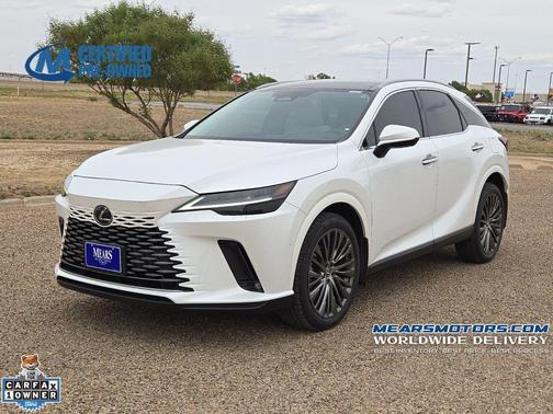 Eminent White Pearl 2023 Lexus RX 350 Luxury