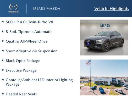 2023 Audi SQ8 4.0T Premium Plus