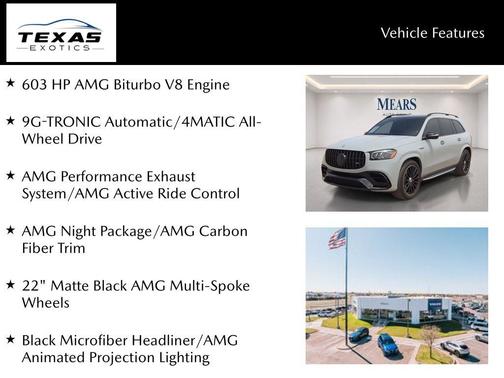 MANUFAKTUR Alpine Grey 2025 Mercedes-Benz AMG GLS 63 Base