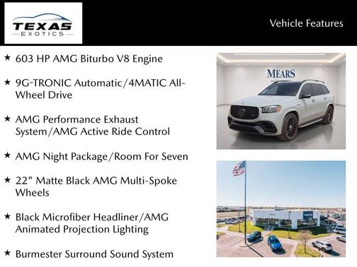 MANUFAKTUR Alpine Grey 2025 Mercedes-Benz AMG GLS 63 Base